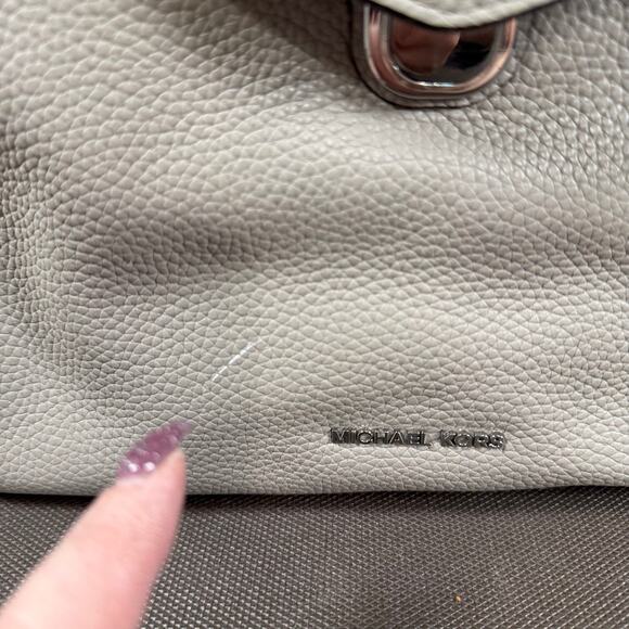MICHAEL Michael Kors Bristol Medium Studded Leather Backpack Soft Beige Bag main image 11